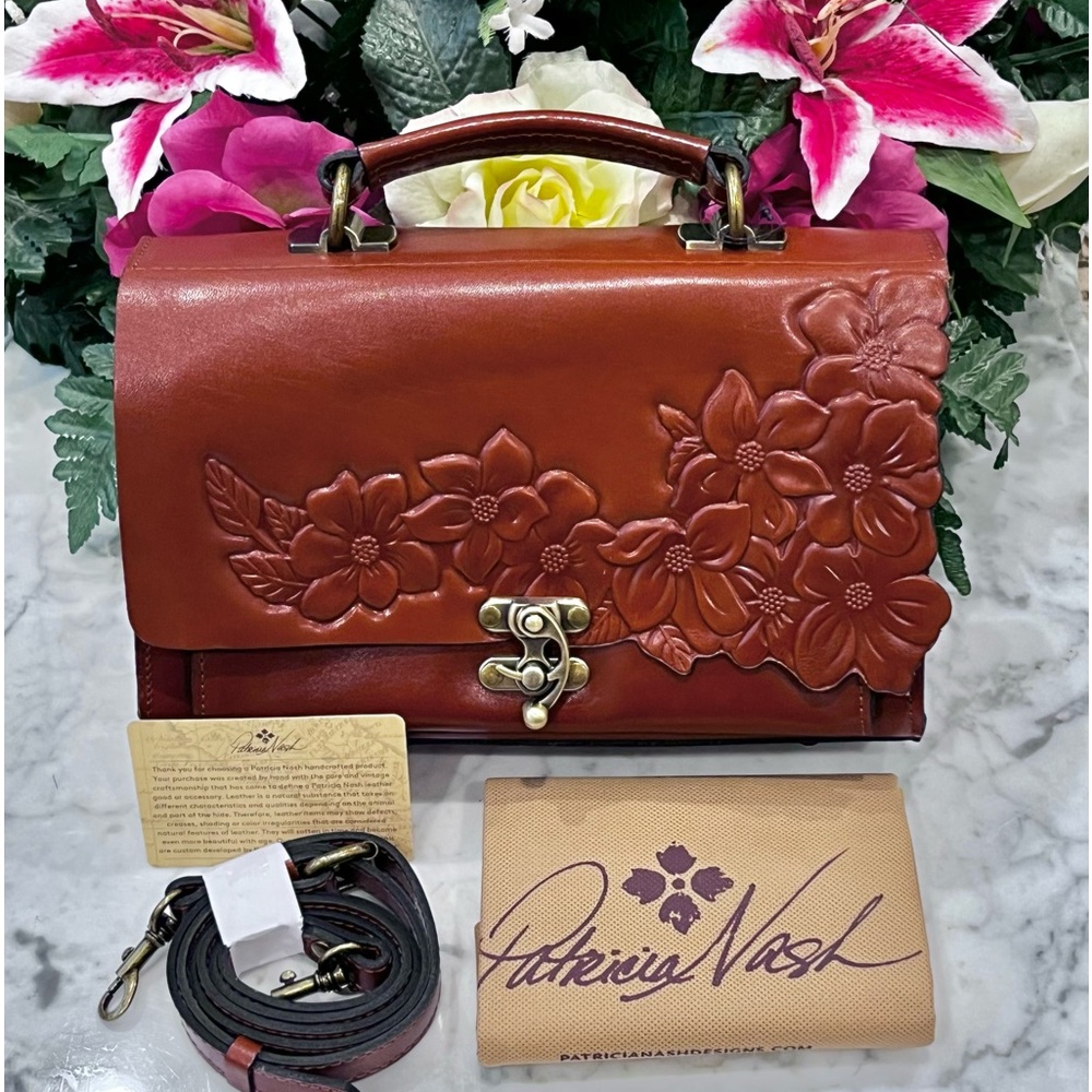 Patricia Nash Charonne Satchel/ Crossbody.
